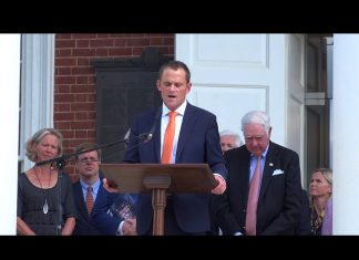 Watch New UVa President James Ryan’s Speech on the Lawn